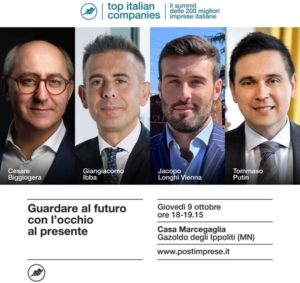 Tommaso Putin al summit Top Italian Companies