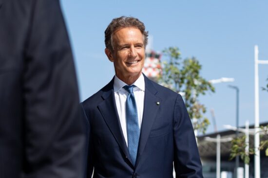 Alessandro Benetton all’inaugurazione del centro direzionale “Open – Fco Smart Workplace”